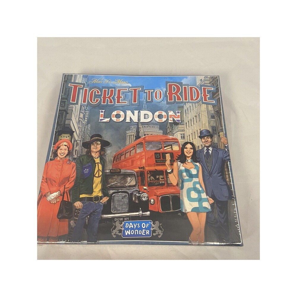 Days of Wonder Ticket to Ride London Board Game. NEW SEALED IN BOX
